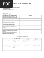 Ejemplo Elaboración Del Pemc y Plan Individual