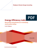 EECI Energy Efficiency Indicators in Developing Country P