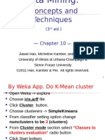 Chp10 Cluster Analysis Basic Concepts and Methods