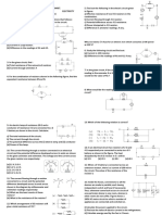 Electricity Circuit Based Questions