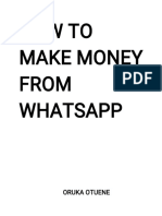 How To Make Money From Whatsapp 2