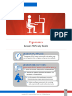 Lesson 16 Ergnomics