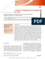 Theoretical and Numerical Investigations of Rod GR