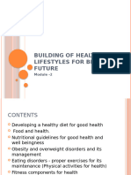 Building of Healthy Lifestyles For Better Future Final