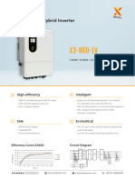 Solax x3 Neo LV Datasheet en