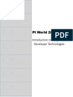 2018-OSIsoft-PI World-Intro To PI System Dev Tech-Student