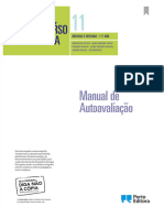 Manual de Autoavaliação Terra, Universo e Vida 11