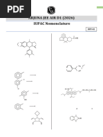 IUPAC Nomenclature DPP 02 of Lec 03 Arjuna JEE AIR 241116 101906