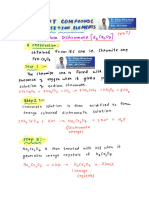 Important Compounds of Transition Elements