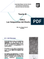 TEMA 4 Vanguardias Del Diseño Moderno