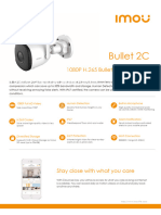 Camera CFTV IMOU 2C - Datasheet