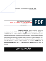 Bancário - Contestacao Antes Apreensao Busca Notificacao Advogado Contrato Abertura Credito Ban