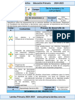 4to Grado - Tendedero de Emociones y Decisiones (2024-2025)