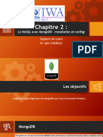 Chapitre 2 - Le NoSQL Avec MongoDB - Installation Etconfiguration