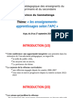 COMMUNICATION 1 Fondements Et Concepts de Base de l'APC-PI