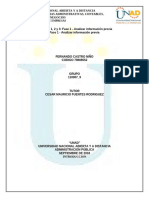 Fase 1 - Analizar Información Previa