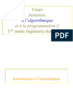 Initiation Programmation C