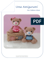 Urso e Ursa Amigurumi Por Debora Alves