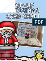 Pop Up Christmas Card Craft