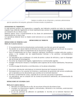 Análisis de Las Infracciones y Sanciones Administrativas para Las Operadoras de Transporte