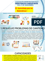 Analisis de Estandares de La Competencias de Matematca Uno Dos y Cuatro