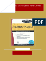 Full Thermodynamics Second Edition Merle C. Potter PDF All Chapters