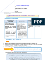 Sesión Elaboramos Un Decalogo Sobre El Buen Uso Del Agua Tercero