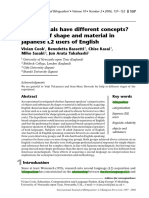 Cook Et Al 2006 Do Bilinguals Have Different Concepts The Case of Shape and Material in Japanese l2 Users of English