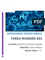 Tarea 23 Definiciones-Proyecto 3er Parcial