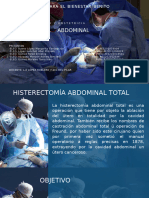 Diapositiva Histerectomia