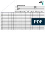 Equipment Isolation Sheet