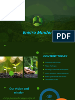 Green Modern Environment Presentation