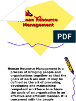 Chapter 3 Human Resource Management