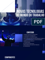 1 - Novas Tecnologias No Mundo Do Trabalho