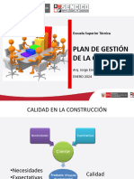 Plan de Gestión de La Calidad en La Construcción