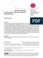 Ocasio 2023 Institutions and Their Social Construction A Cross Level Perspective