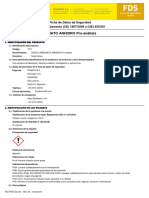 1017 Sodio Carbonato Anhidro Pro-Análisis: Ficha de Datos de Seguridad Según Reglamento (CE) 1907/2006 y (UE) 453/201