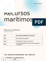 Recursos Marítimos - 10 Ano