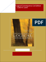 Immediate Download Foundations of Logical Consequence 1st Edition Colin R. Caret Ebooks 2024