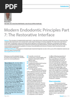 2016 Modern Endodontic Principle 7 Restorative