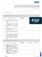 QC Checklist Brick Work - EREL