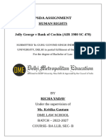 Research Paper - Human Rights