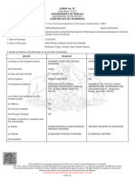 Common Marriage Certificate