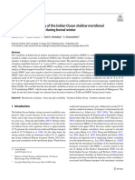 Intra Decadal Variability of The Indian Ocean Shallow Meridional Overturning Circulation During Boreal Winter