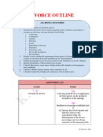 WS3 Divorce Outline