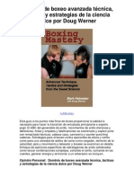 Dominio de Boxeo Avanzada Técnica Tácticas y Estrategias de La Ciencia Dulce Por Doug Werner - Averigüe Por Qué Me Encanta!