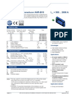 AC/DC Current Transducer AHR-B5 I 500 .. 2000 A