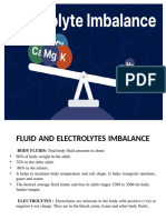 Fluid and Electrolyte