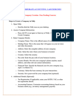 Adavnced Accounting LAB Practical