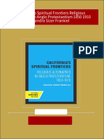 Instant Download California S Spiritual Frontiers Religious Alternatives in Anglo Protestantism 1850 1910 Sandra Sizer Frankiel PDF All Chapters